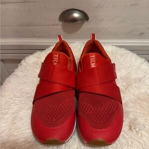 TIEM Women's Red Athletic Shoes